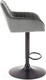 Миниатюра изображения товара Стул барный Halmar H103 (серый/черный)