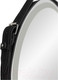 Миниатюра изображения товара Зеркало Континент Millenium Black Led D 50 (натуральная кожа, черный)
