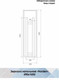 Миниатюра изображения товара Зеркало Континент Norden Led 490x1650