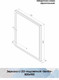 Миниатюра изображения товара Зеркало Континент Sevilla Led 80x90