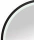 Миниатюра изображения товара Зеркало Континент Style Black Led D 80