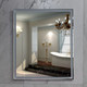 Миниатюра изображения товара Зеркало Пекам Greta 70x80 / greta-70x80dp (с подсветкой, сенсором на взмах руки и подогревом)