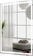 Миниатюра изображения товара Зеркало Пекам Greta 80x120 / greta-80x120dcl (с подсветкой, сенсором на взмах руки и часами)