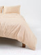 Миниатюра изображения товара Комплект постельного белья GoodNight Сатин Делюкс Евро 2 / 341733 (бежевый)