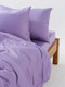 Миниатюра изображения товара Комплект постельного белья GoodNight Сатин Делюкс Евро 2 / 270499 (лаванда)