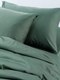 Миниатюра изображения товара Комплект постельного белья GoodNight Сатин Делюкс Евро 2 / 396391 (олива)