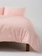 Миниатюра изображения товара Комплект постельного белья GoodNight Сатин Делюкс Евро 2 / 341725 (розовый)