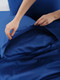 Миниатюра изображения товара Комплект постельного белья GoodNight Сатин Делюкс Евро 2 / 348381 (синий)