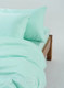 Миниатюра изображения товара Комплект постельного белья GoodNight Сатин Делюкс Евро / 385243 (50x70, мята)