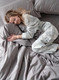 Миниатюра изображения товара Комплект постельного белья GoodNight Сатин Делюкс Евро / 401436 (50x70, тауп)