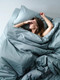 Миниатюра изображения товара Комплект постельного белья GoodNight Сатин Делюкс 1.5 / 396390 (вода)