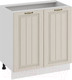 Миниатюра изображения товара Шкаф-стол кухонный ТриЯ Лина 1Н8 (белый/кремовый)
