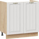 Миниатюра изображения товара Шкаф под мойку ТриЯ Лина 1Н8М (дуб крафт золотой/белый)