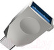 Миниатюра изображения товара Адаптер Hoco UA9 Type-C-USB (серебристый)
