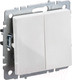 Миниатюра изображения товара Выключатель IEK Brite BR-V22-0-10-K01 (белый)