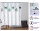 Миниатюра изображения товара Шторка-занавеска для ванны Perfecto Linea Harmony 36-118011 (бабочки)