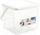 Миниатюра изображения товара Контейнер для хранения Rotho Cool для стирального порошка / 1770201100RP (4.5л, прозрачный/белый)