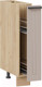 Миниатюра изображения товара Шкаф карго ТриЯ Лорас 1Н15К (дуб крафт золотой/холст латте)