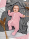 Миниатюра изображения товара Комбинезон для малышей Amarobaby Fashion / AB-OD21-FS3/06-74 (розовый, р. 74)