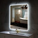 Миниатюра изображения товара Зеркало Пекам Marta 1 60x100 / marta1-60x100d (с подсветкой и сенсором на взмах руки)