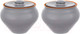 Миниатюра изображения товара Набор горшочков для запекания Elan Gallery TerraCotta / 570154 (серый)