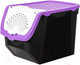Миниатюра изображения товара Емкость для хранения El Casa 640136 (черный/фиолетовый)