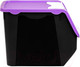 Миниатюра изображения товара Емкость для хранения El Casa 640136 (черный/фиолетовый)