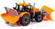 Миниатюра изображения товара Трактор игрушечный Полесье Прогресс Снегоуборочный инерционный / 91772 (оранжевый)