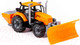 Миниатюра изображения товара Трактор игрушечный Полесье Прогресс Снегоуборочный инерционный / 91772 (оранжевый)