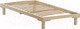 Миниатюра изображения товара Односпальная кровать Домаклево Канапе 90x200 (береза)