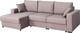 Миниатюра изображения товара Диван угловой Мебельград Неаполь-2 Стандарт левый (аура темно-бежевый)