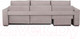 Миниатюра изображения товара Диван угловой Мебельград Неаполь-2 Стандарт левый (аура темно-бежевый)