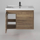 Миниатюра изображения товара Тумба с умывальником Briz Берн Грэйс 90 / 238-03-20090-15 00 ВЕЛ