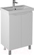 Миниатюра изображения товара Тумба с умывальником Briz Мальта Фостер 60 / 365 03-02060-06 00 БЕЛ