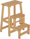 Миниатюра изображения товара Табурет-лестница Мебелик Бук