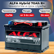 Миниатюра изображения товара Автомобильный аккумулятор ALFA battery Hybrid R (70 А/ч)