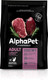 Миниатюра изображения товара Сухой корм для кошек AlphaPet Superpremium Adult с говядиной и печенью / 111000 (400г)