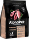 Миниатюра изображения товара Сухой корм для кошек AlphaPet Superpremium Sterilized с ягненком и индейкой / 111008 (400г)