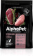 Миниатюра изображения товара Сухой корм для кошек AlphaPet Superpremium Sterilized с уткой и индейкой / 111012 (400г)