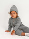 Миниатюра изображения товара Комбинезон для малышей Amarobaby Pure Love Tot / AB-OD22-PLT5/11-80 (серый, р. 80)