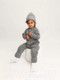 Миниатюра изображения товара Комбинезон для малышей Amarobaby Pure Love Tot / AB-OD22-PLT5/11-80 (серый, р. 80)