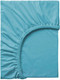 Миниатюра изображения товара Простыня GoodNight Трикотаж на резинке 200x200x20 / 372002 (бирюзовый)