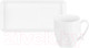 Миниатюра изображения товара Чашка с блюдцем Elan Gallery Айсберг / 540706