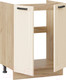 Миниатюра изображения товара Шкаф под мойку ТриЯ Лорас 1Н6М (дуб крафт золотой/холст брюле)