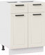 Миниатюра изображения товара Шкаф-стол кухонный ТриЯ Лорас 1Н6Я1 (белый/холст брюле)