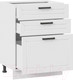 Миниатюра изображения товара Шкаф-стол кухонный ТриЯ Лорас 1Н6Я3 (белый/холст белый)