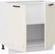 Миниатюра изображения товара Шкаф-стол кухонный ТриЯ Лорас 1Н8 (белый/холст брюле)