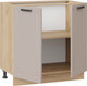 Миниатюра изображения товара Шкаф-стол кухонный ТриЯ Лорас 1Н8 (дуб крафт золотой/холст латте)