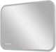 Миниатюра изображения товара Зеркало Континент Demure Led 100x70 (часы слева)