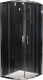 Миниатюра изображения товара Душевой уголок PELICAN T80RD SSW02280T (80x80x14)